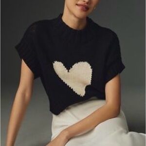Anthropologie Pippa Mock Neck Sweater by Maeve, XSP
